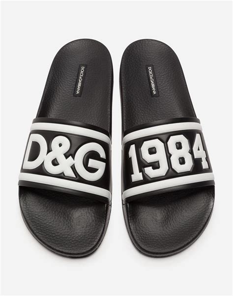 dolce and gabbana sandals mens|dolce and gabbana men's slides.